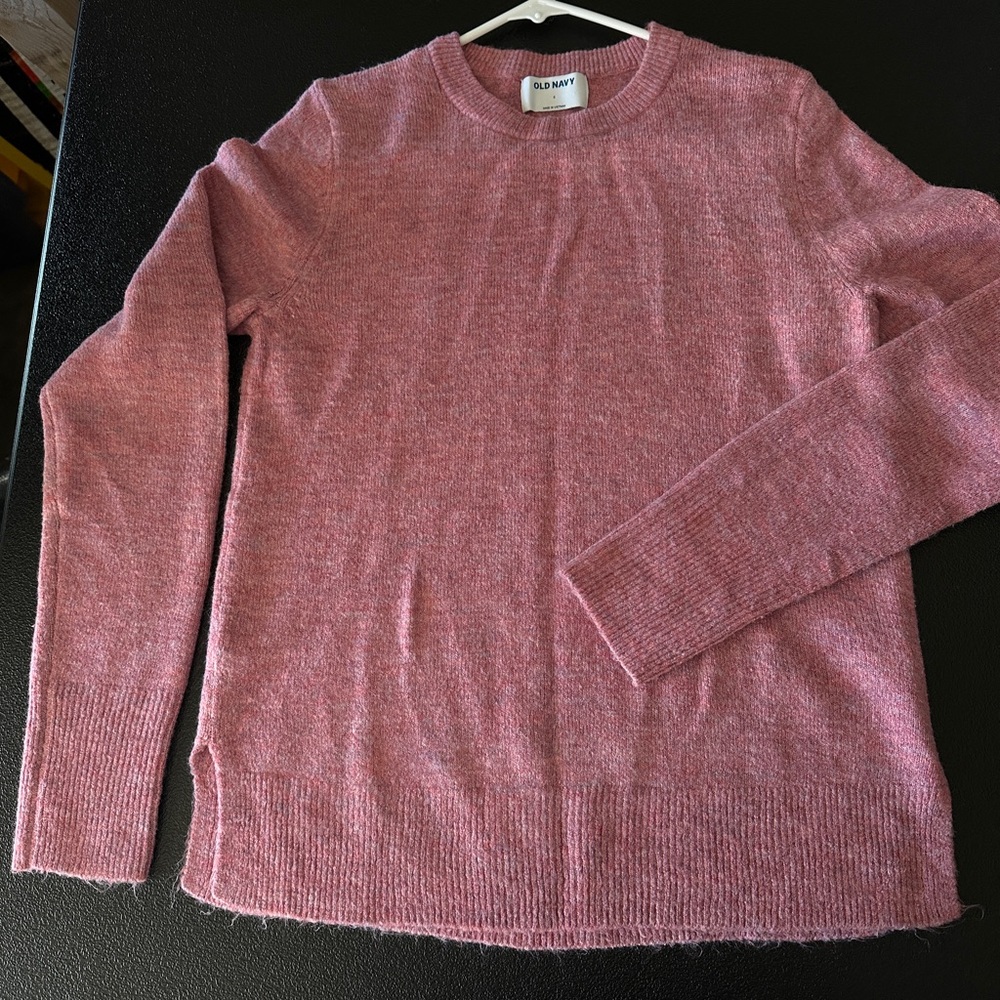 Old Navy Pink Crewneck Sweater